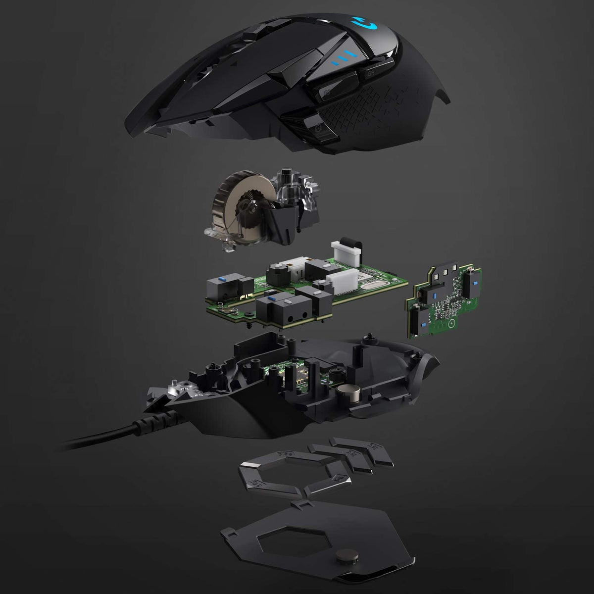 Logitech G G502 HERO High-Performance Gaming-Maus