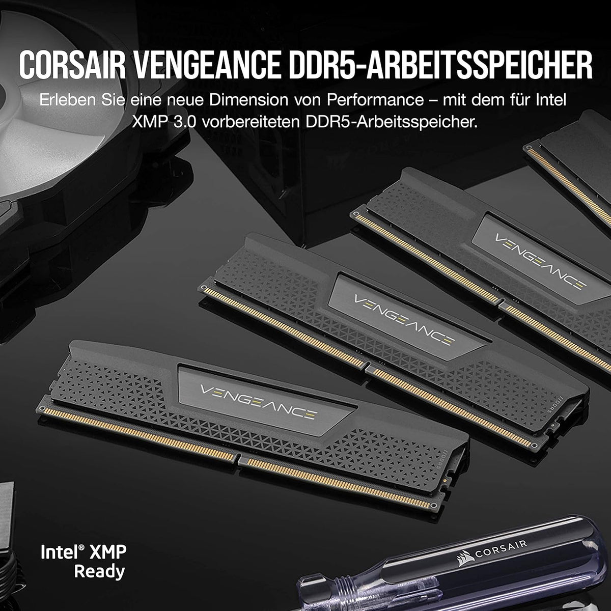 CORSAIR Vengeance DDR5 8GB (1 X 8GB) Bis Zu 5200Mhz Intel RAM