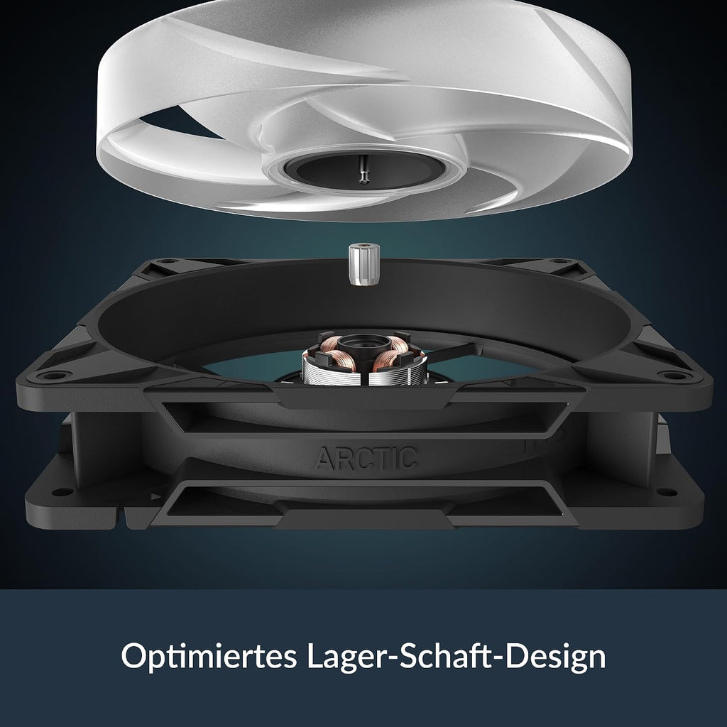 ARCTIC P14 Pro Reverse A-RGB (3St) - 140 Mm Premium Lüfter, Reverse Airflow