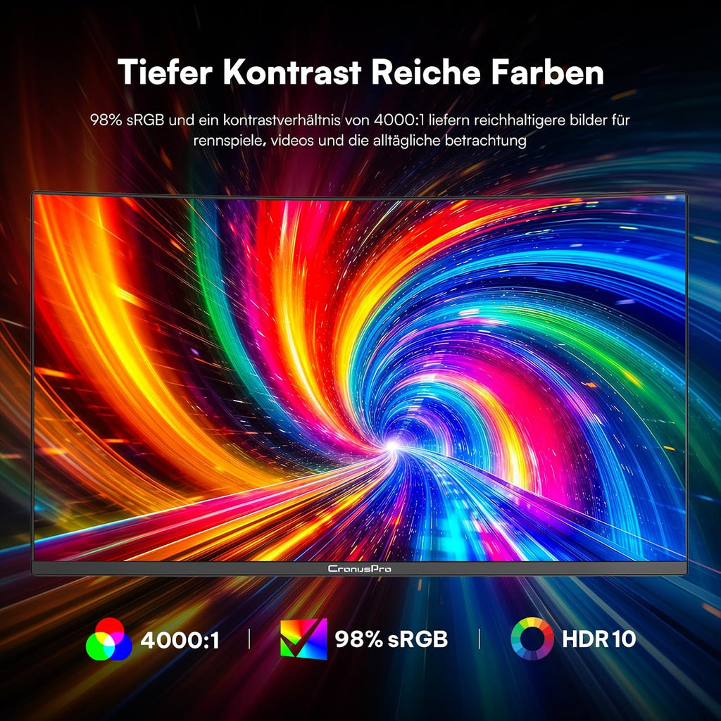 24 Zoll Curved Gaming Monitor, 240Hz, 1Ms MPRT, FHD 1920 X 1080