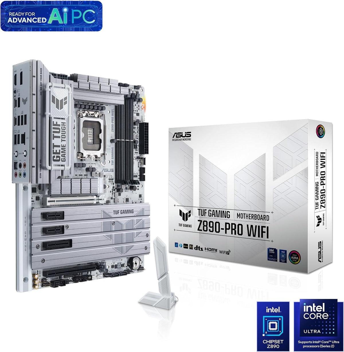 ASUS TUF Gaming Z890-PRO Wifi Mainboard Sockel Intel LGA 1851