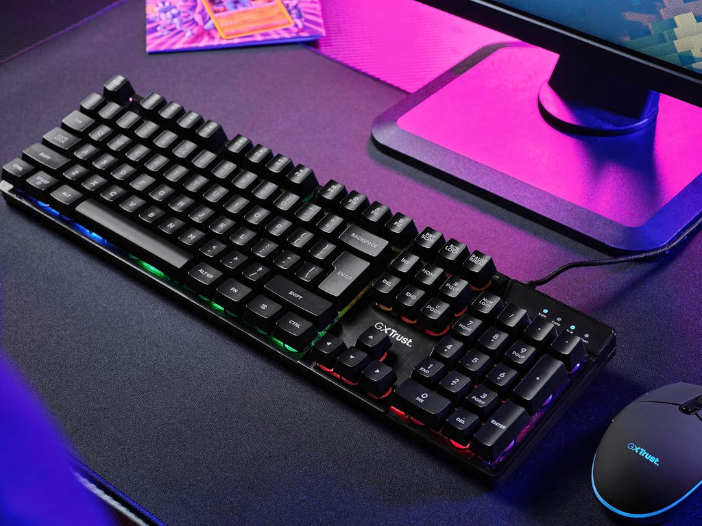 Gxtrust Azor Gaming Tastatur Mit Beleuchtung Deutsches Layout (QWERTZ)