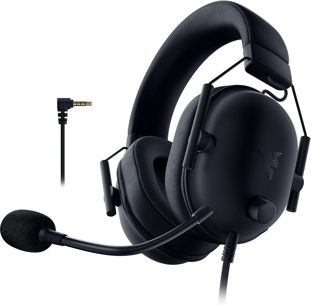 Razer Blackshark V2 X (Xbox) - Kabelgebundenes E-Sport Headset Für Konsole Xbox S-X (250G, Kardioiden-Mikrofon, 50Mm Treiber, Passive Geräuschunterdrückung, 3,5Mm Anschluß) Schwarz
