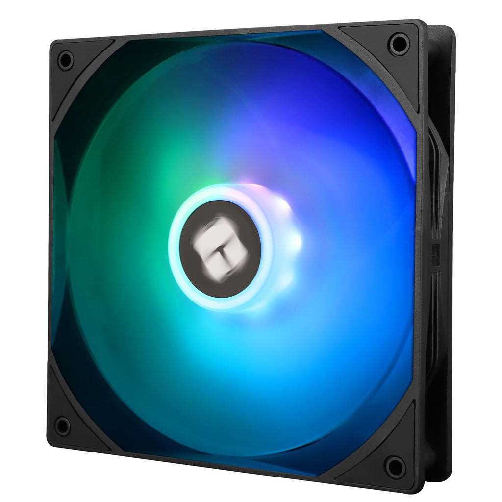Thermalright TL-C14C-S Cpu-Lüfter 140Mm Argb-Gehäusekühlerlüfter, 4Pin PWM Silent Computerlüfter Mit S-Fdb-Lager Im Lieferumfang Enthalten, Bis Zu 1500 U/Min Lüfter