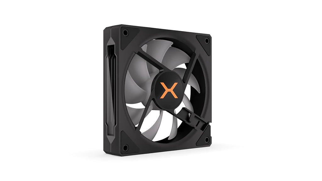 KRUX Corvus Reverse 120 ARGB Pc-Lüfter, 120 Mm, Pwm-Drehzahlregelung, Bis Zu 1600 U/Min, Hydrauliklager, Unendlicher Spiegeleffekt (Umgekehrt, 1 Stück)