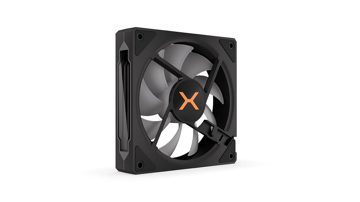 KRUX Corvus Reverse 120 ARGB Pc-Lüfter, 120 Mm, Pwm-Drehzahlregelung, Bis Zu 1600 U/Min, Hydrauliklager, Unendlicher Spiegeleffekt (Umgekehrt, 1 Stück)