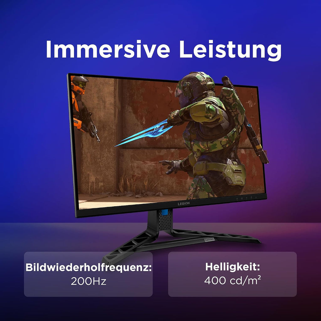 Lenovo Legion R27Qe Gen 2 | 27" QHD Gaming Monitor | 200 Hz | 0.5Ms