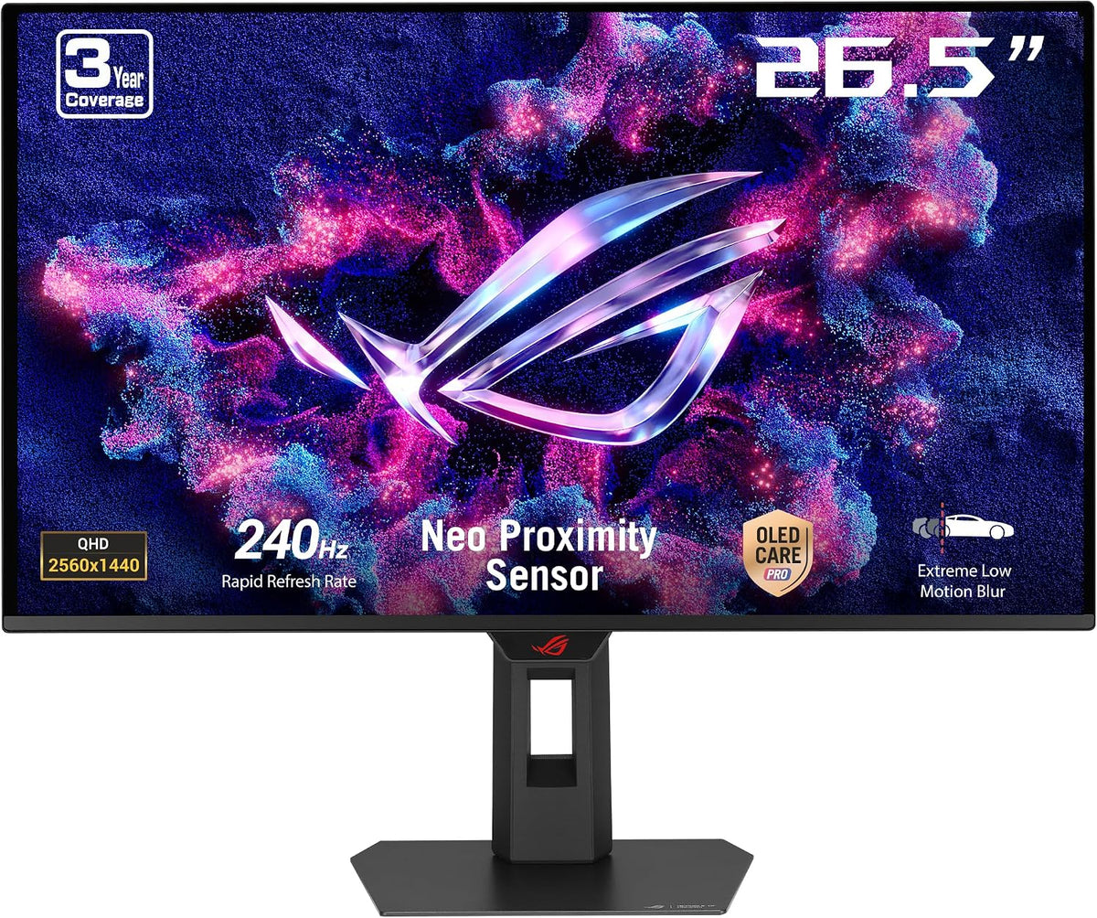 ASUS ROG Strix XG27AQDMES 27 Zoll QHD 240Hz OLED Gaming Monitor QD-OLED