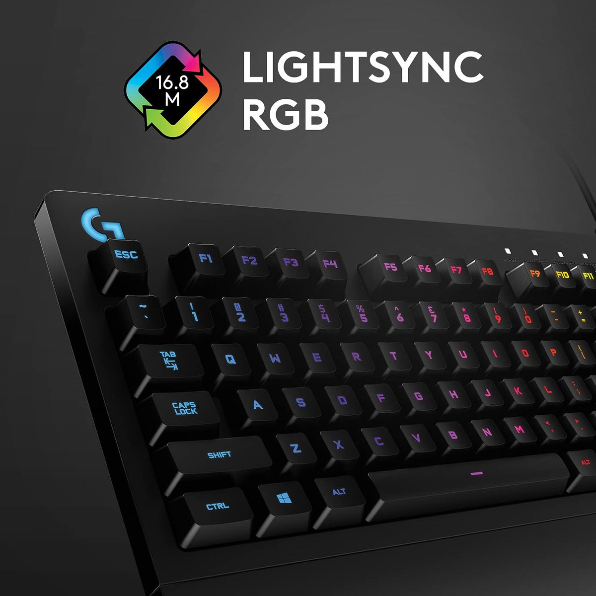 Logitech G213 Prodigy Gaming-Tastatur (Schwarz)