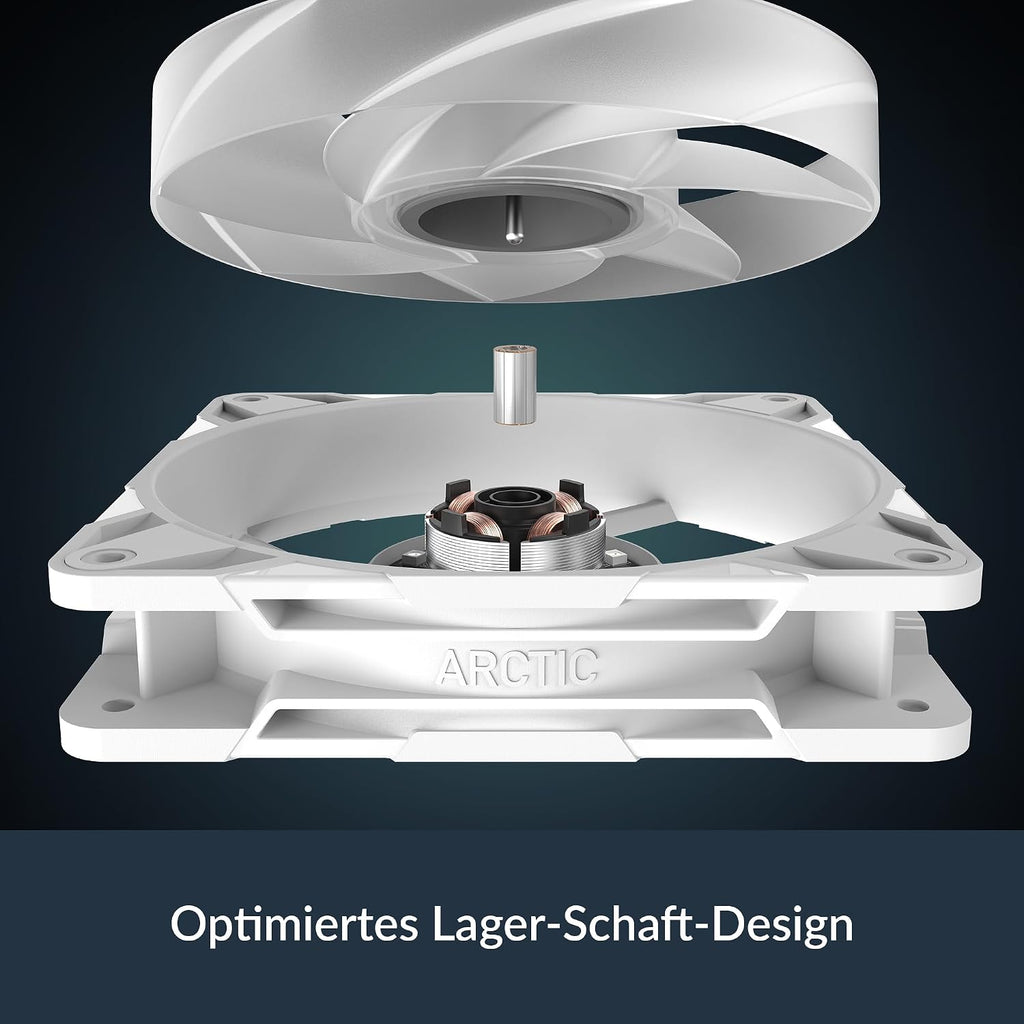 ARCTIC P12 Pro A-RGB (3 Stück) - Leistungsstarker 120 Mm Premium PC Lüfter