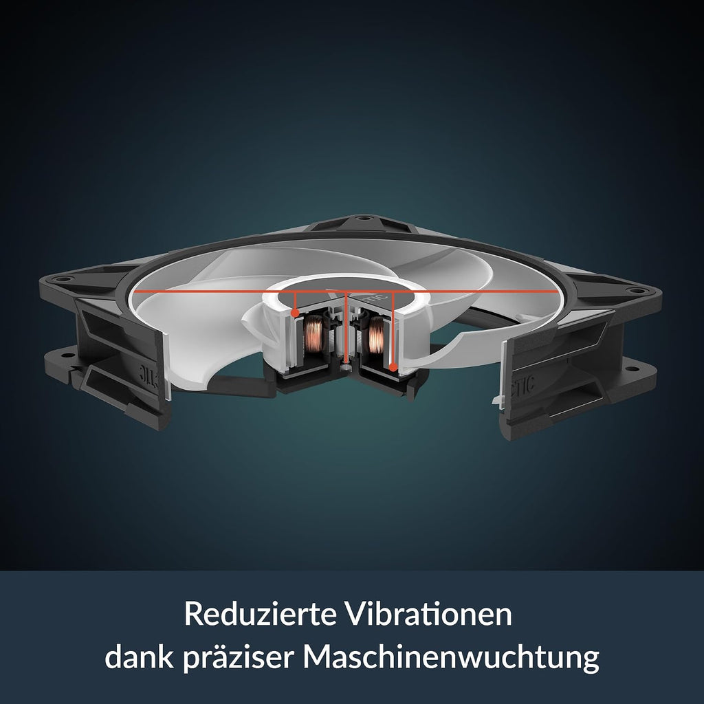 ARCTIC P14 Pro Reverse A-RGB (3St) - 140 Mm Premium Lüfter, Reverse Airflow