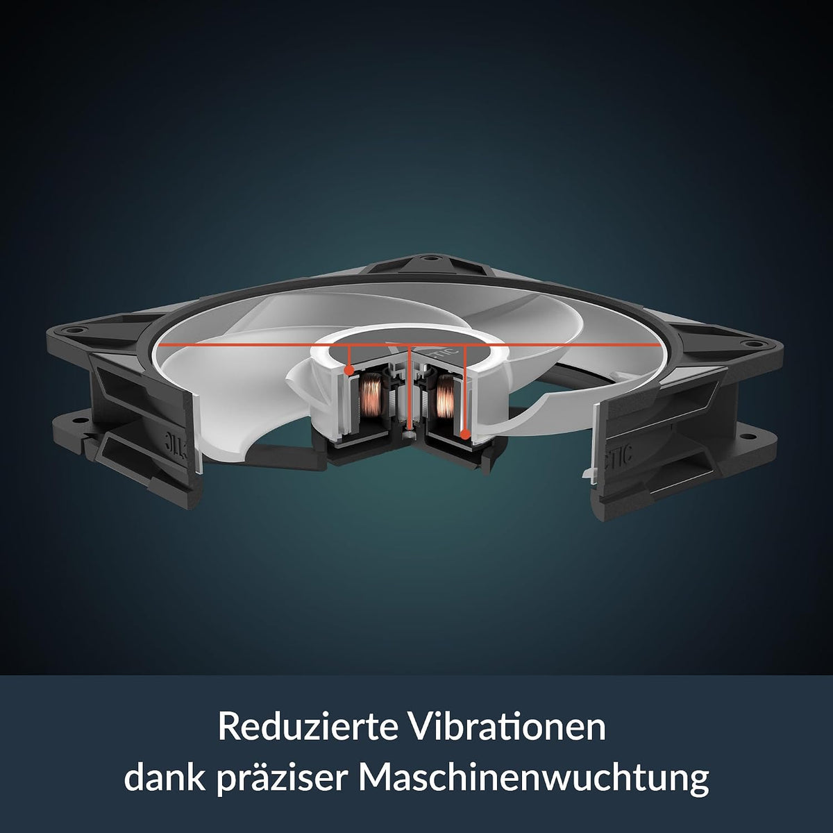 ARCTIC P14 Pro Reverse A-RGB (3St) - 140 Mm Premium Lüfter, Reverse Airflow