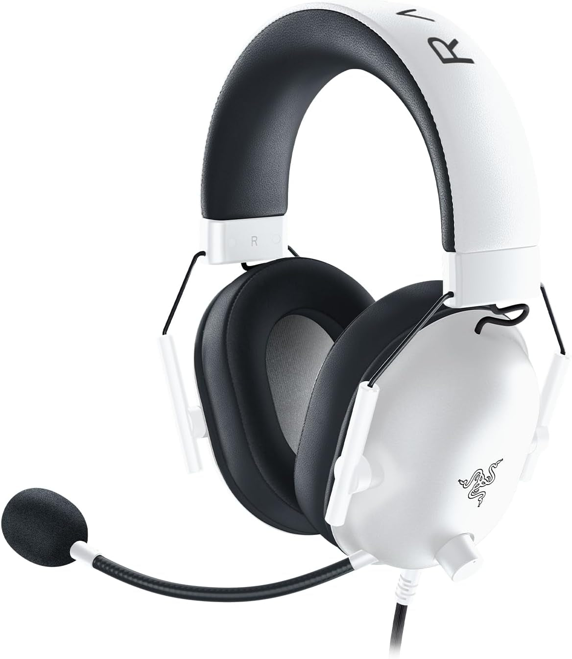 Razer Blackshark V2 X - Multi-Plattform Kabelgebundenes Esports-Headset (Triforce 50Mm Treiber, Erweiterte Passive Geräuschunterdrückung, 7.1 Surround Sound, Hyperclear Cardioid Mic) Weiß