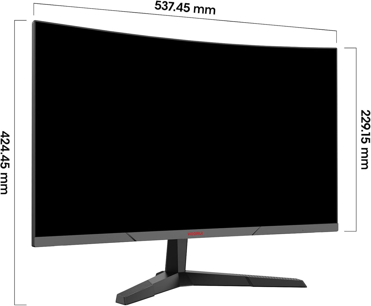KOORUI 24 Zoll Gaming PC Bildschirm 180Hz MPRT 1Ms 24E6CA