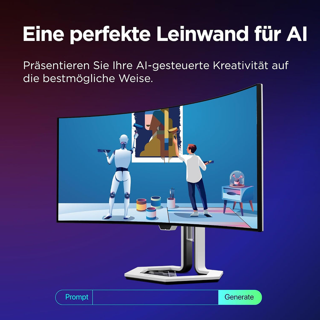 Lenovo Legion Pro 34Wd-10 | 34" WQHD OLED Gaming Monitor | 240 Hz | 0.03Ms