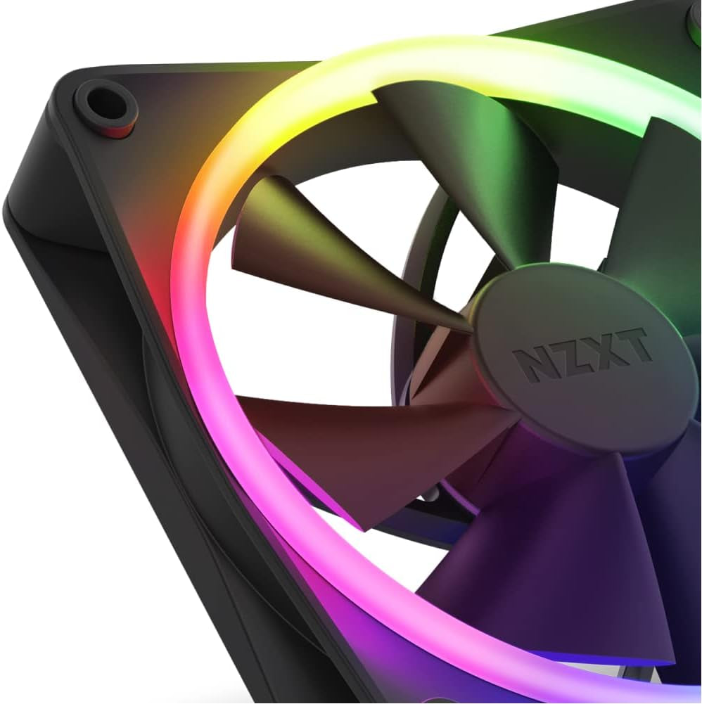 NZXT F120 RGB - 120Mm PWM RGB Pc-Lüfter - Schwarz