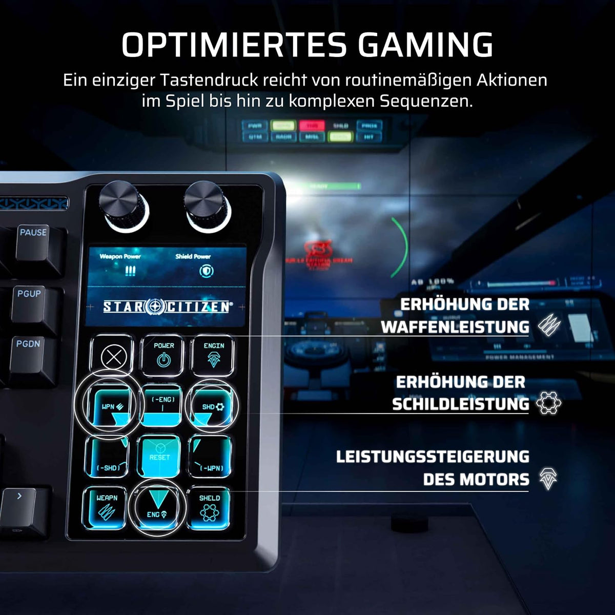 Corsair Galleon 100 SD RGB Mechanische Kabelgebundene Gaming-Tastatur
