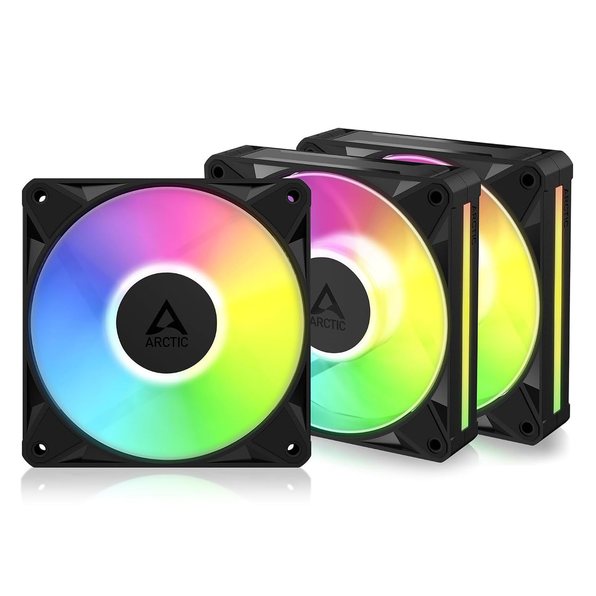 ARCTIC Bionix P12 A-RGB 3Er-Pack, 120 Mm Pwm-Lüfter Mit Daisy Chain