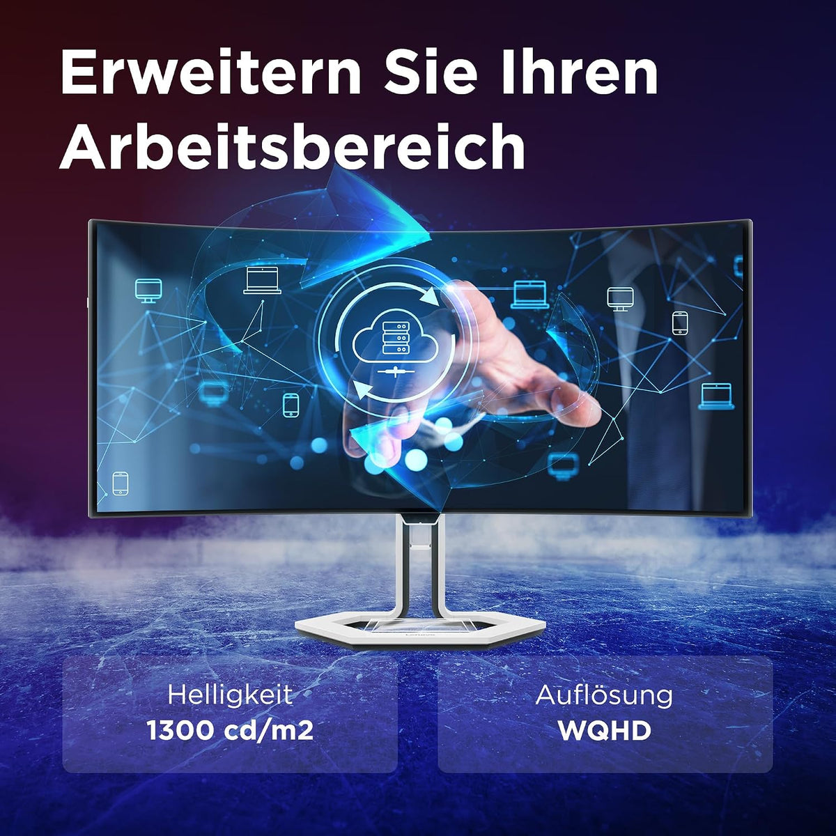 Lenovo Legion Pro 34Wd-10 | 34" WQHD OLED Gaming Monitor | 240 Hz | 0.03Ms