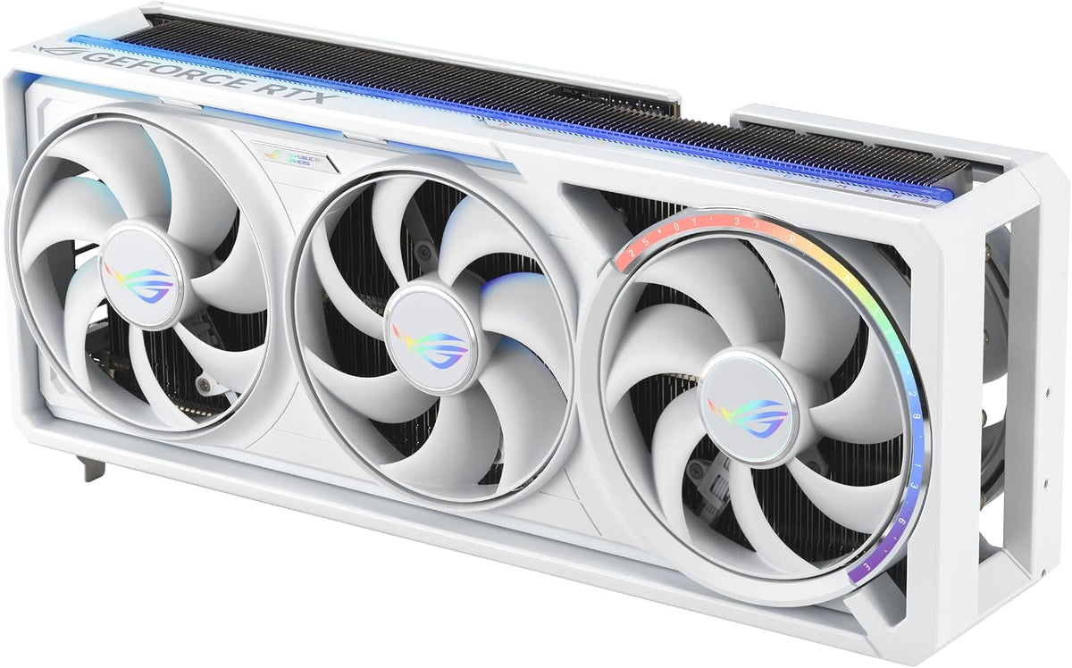 ASUS ROG Astral NVIDIA Geforce RTX™ 5080 16 GB GDDR7 White OC Edition – Quad-Fan Gaming-Grafikkarte Liefert Beispiellosen Luftstrom Und Luftdruck Für Optimale Leistung, 3 Jahre Garantie