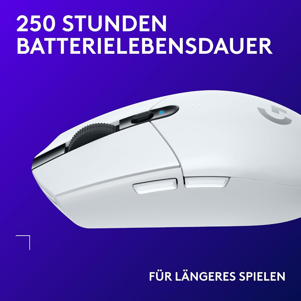 Logitech G G305 LIGHTSPEED Kabellose Gaming-Maus Mit HERO 12K DPI Sensor