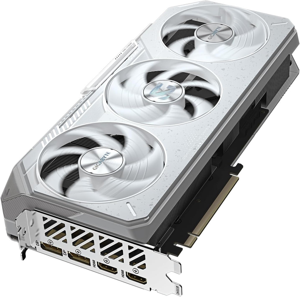 GIGABYTE Grafikkarte Radeon RX 9070 XT Gaming OC Ice 16G (16GB GDDR6, 512-Bit, Pcie 5.0, HDMI/DP 2.1, Sockel 2.7, Hawk Ventilator, Thermorgel Der Serverklasse, Verstärkte Struktur)