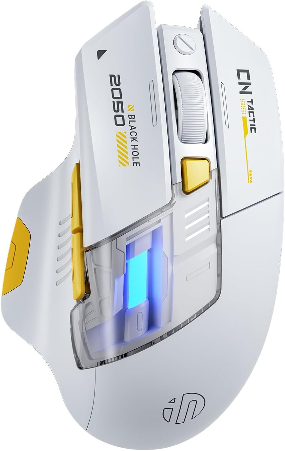 Inphic A9 Explorer V2 Tri‑Modus Kabellose Leise Gaming‑Maus, 12800 DPI
