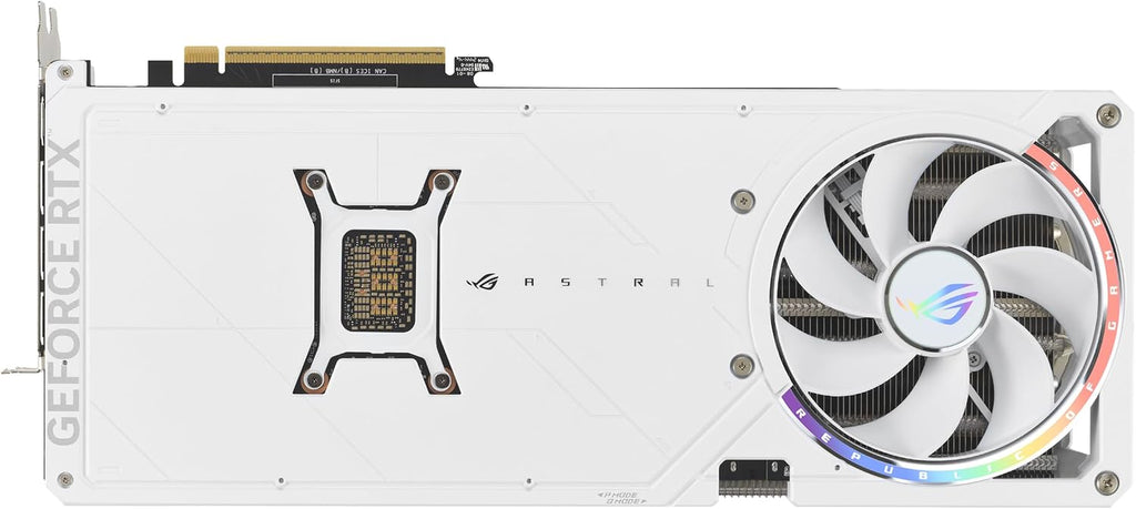 ASUS ROG Astral NVIDIA Geforce RTX™ 5080 16 GB GDDR7 White OC Edition – Quad-Fan Gaming-Grafikkarte Liefert Beispiellosen Luftstrom Und Luftdruck Für Optimale Leistung, 3 Jahre Garantie