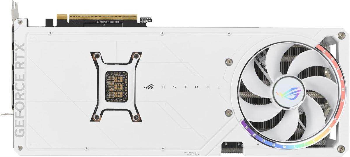 ASUS ROG Astral NVIDIA Geforce RTX™ 5080 16 GB GDDR7 White OC Edition – Quad-Fan Gaming-Grafikkarte Liefert Beispiellosen Luftstrom Und Luftdruck Für Optimale Leistung, 3 Jahre Garantie