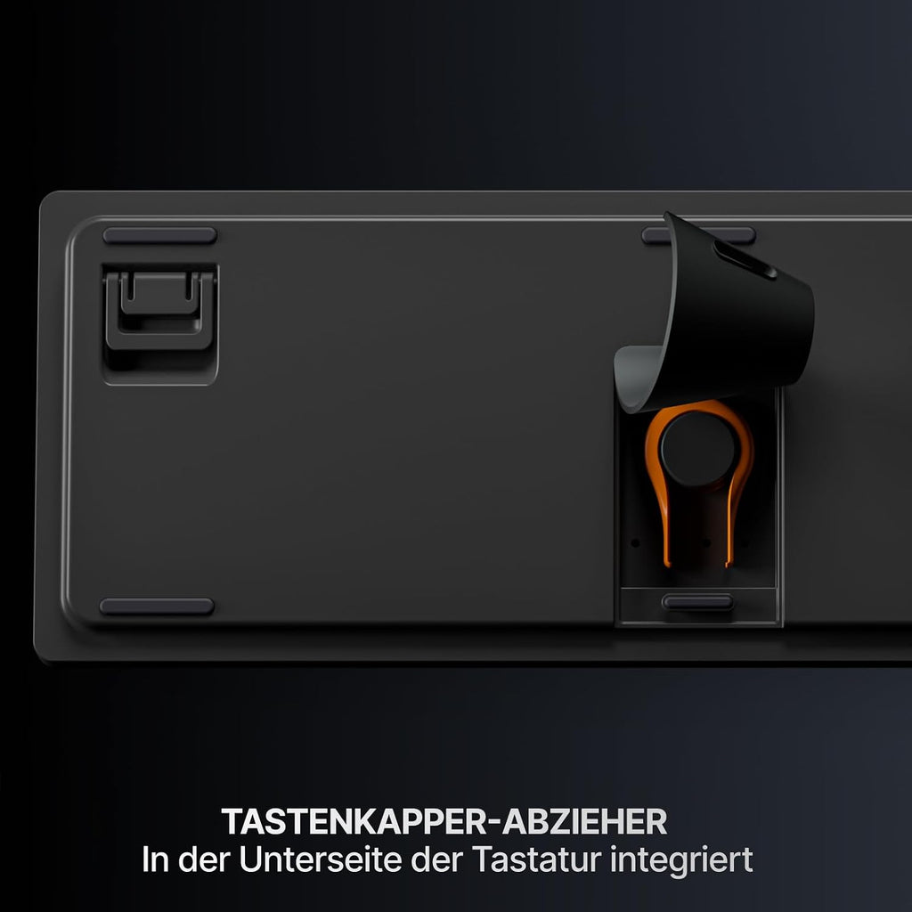 Steelseries APEX PRO TKL Gen-3-Gaming-Tastatur – Omnipoint 3.0 Analoge Magnetische Schalter, Quickset-Auto-Presets (Schnellabzug, Schnellantipp/Socd, Schutzmodus), OLED,RGB,PBT, USB-C, German QWERTZ