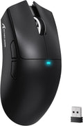 ATTACK SHARK X11SE Kabellose Gaming-Maus, 63G Superleicht, Mit Pixart Paw3311-Sensor, 22000 DPI, Tri-Mode BT/2,4 Ghz/Kabelgebunden, 1000Hz, 300Mah Battery, Dual-Treiber, Für Pc/Xbox/Ps/Mac, Schwarz