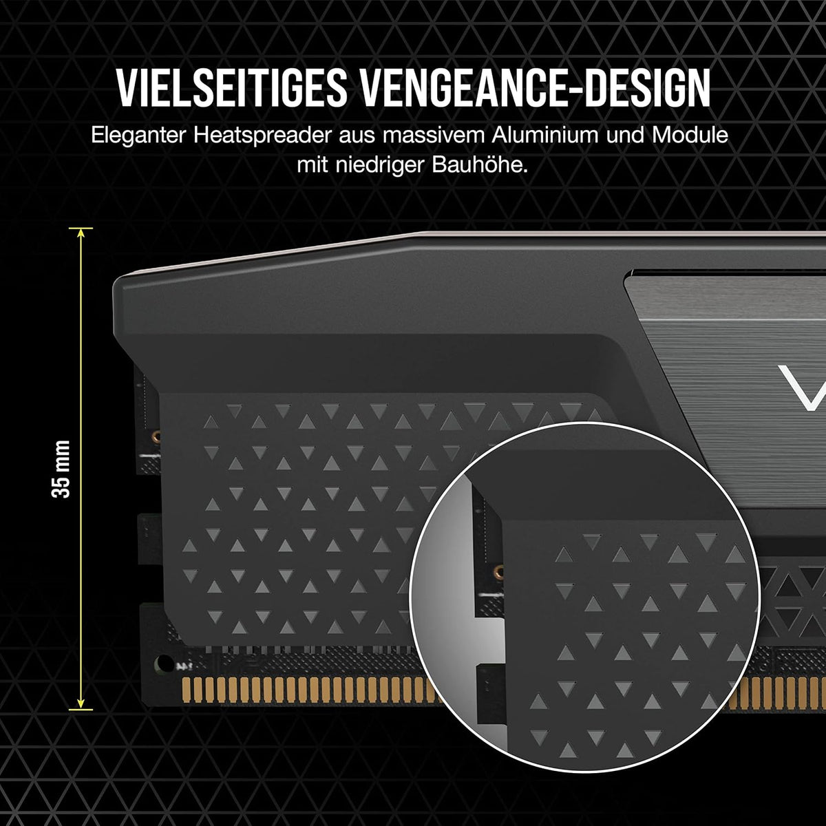 CORSAIR Vengeance DDR5 8GB (1 X 8GB) Bis Zu 5200Mhz Intel RAM