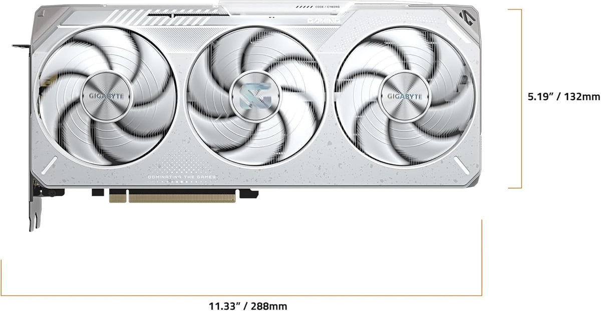 GIGABYTE Grafikkarte Radeon RX 9070 XT Gaming OC Ice 16G (16GB GDDR6, 512-Bit, Pcie 5.0, HDMI/DP 2.1, Sockel 2.7, Hawk Ventilator, Thermorgel Der Serverklasse, Verstärkte Struktur)