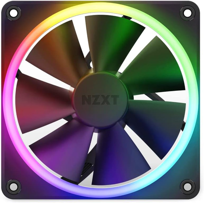 NZXT F120 RGB - 120Mm PWM RGB Pc-Lüfter - Schwarz