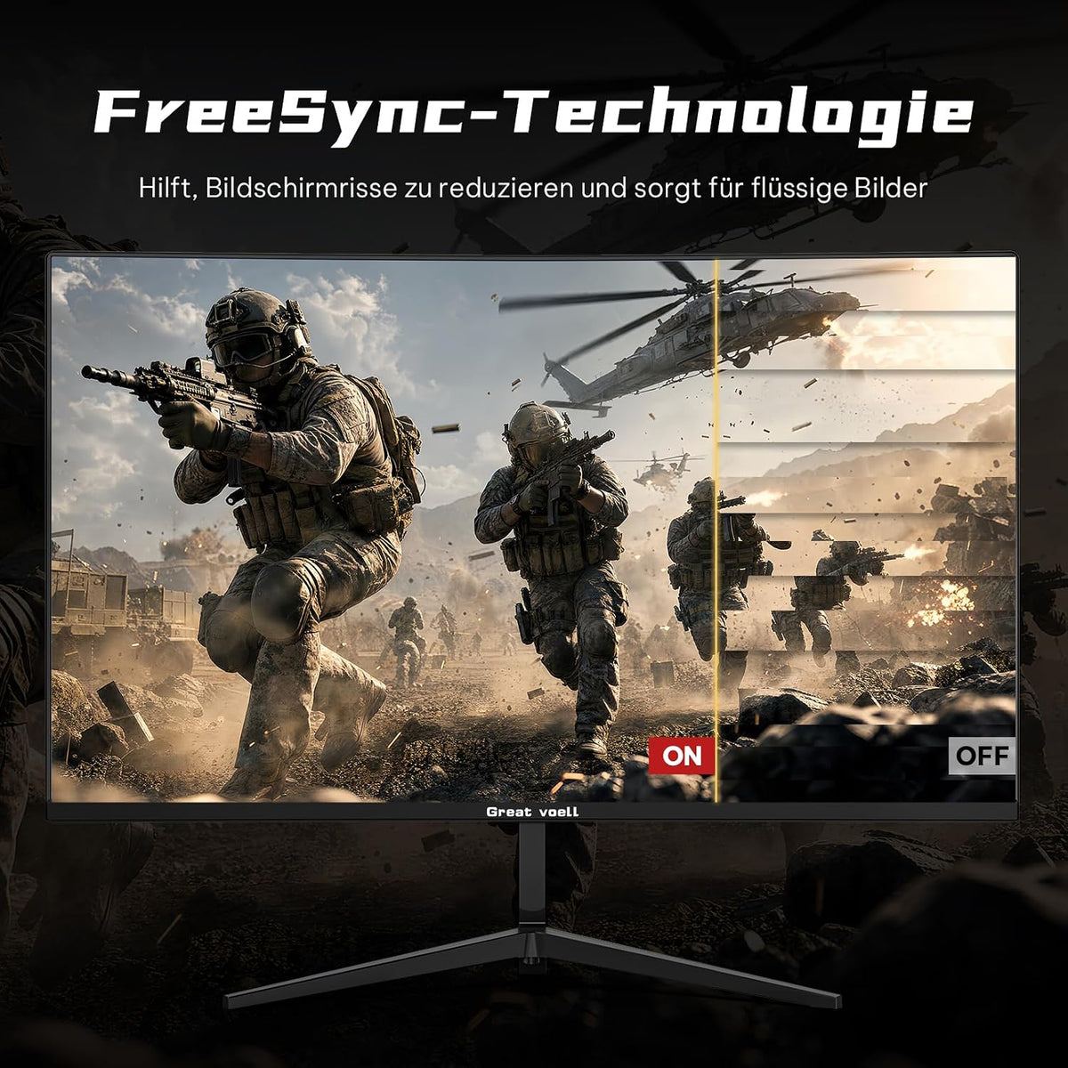 Great Voell 24 240Hz Zoll Curved Gaming Monitor, FHD 1920X 1080P