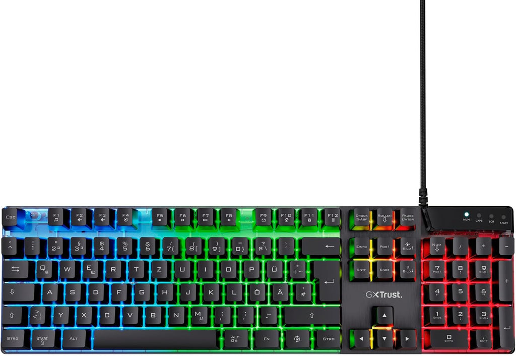 Gxtrust Azor Gaming Tastatur Mit Beleuchtung Deutsches Layout (QWERTZ)