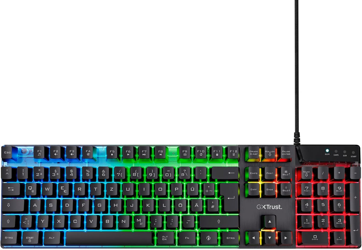 Gxtrust Azor Gaming Tastatur Mit Beleuchtung Deutsches Layout (QWERTZ)