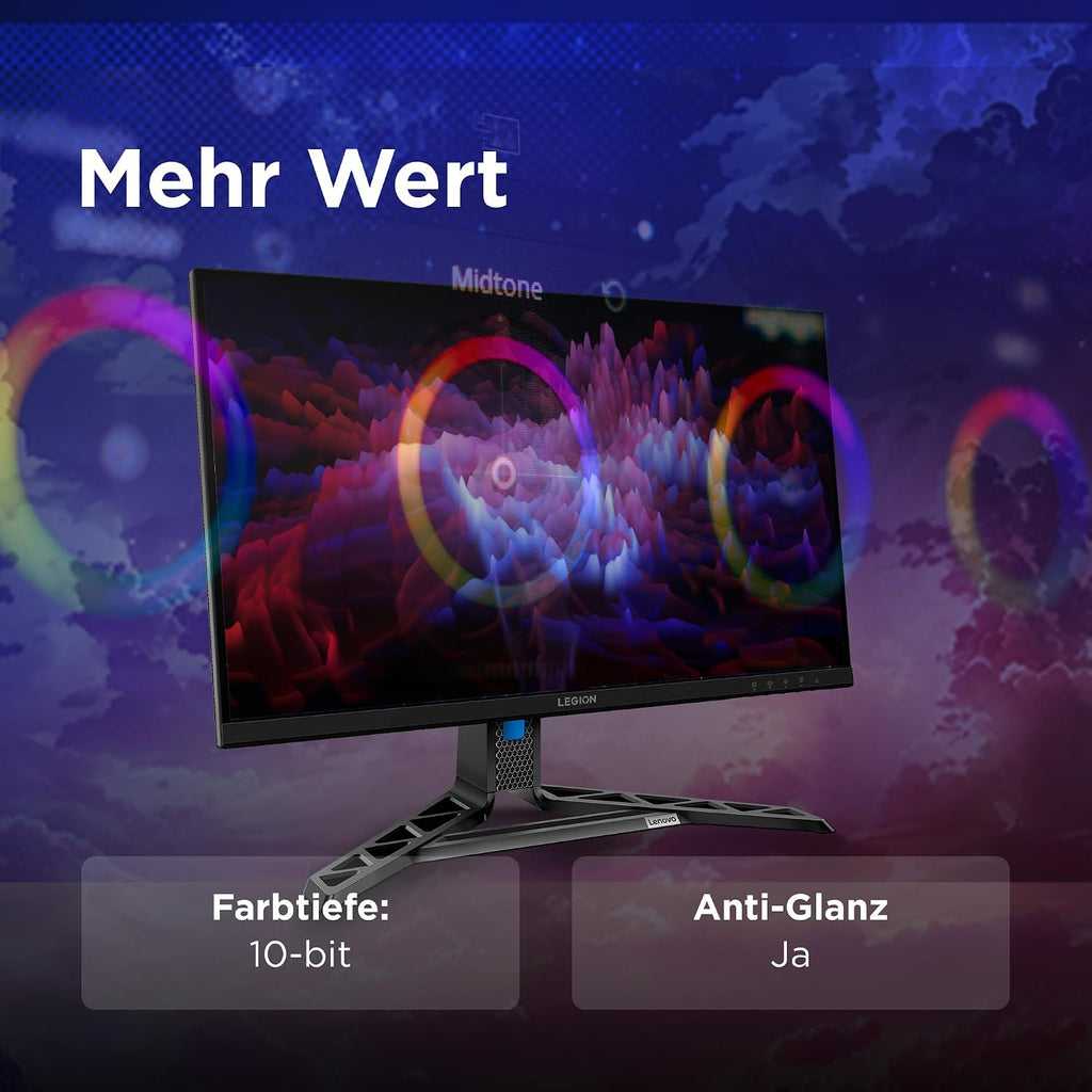 Lenovo Legion R27Qe Gen 2 | 27" QHD Gaming Monitor | 200 Hz | 0.5Ms