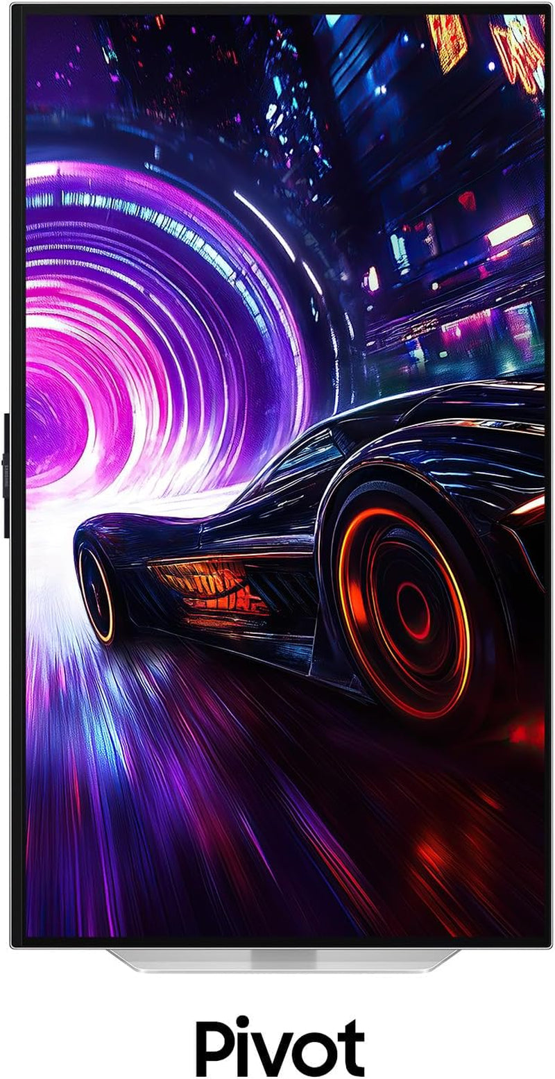 Samsung Odyssey OLED G81SF Gaming Monitor 32 Zoll 4K, QD-OLED, UHD, 3840 X 2160, 240Hz, 0,03Ms (G/G), AMD Freesync Premium Pro, G-Sync-Kompatibel, Einbrennschutz Safeguard+, Glare Free, LS32FG814SUXEN