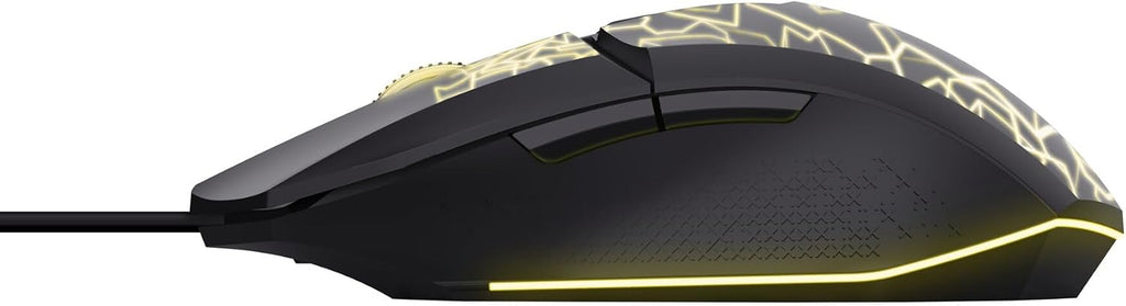 Gxtrust Vylax LED Gaming Maus Mit 6 Programmierbare Tasten, Schwarz