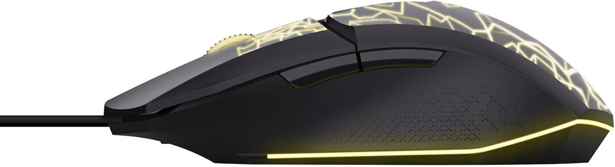 Gxtrust Vylax LED Gaming Maus Mit 6 Programmierbare Tasten, Schwarz