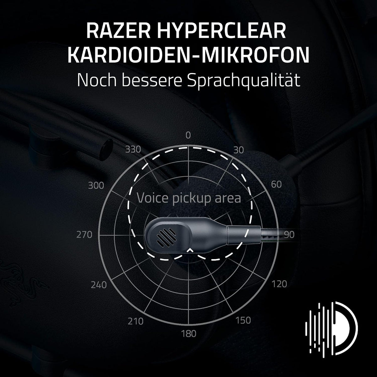 Razer Blackshark V2 X (Playstation) - Kabelgebundenes E-Sport Headset Für Playstation Konsole (250G, Nierenmikrofon, 50Mm Treiber, Passive Geräuschunterdrückung, 3,5Mm Anschluss) Schwarz