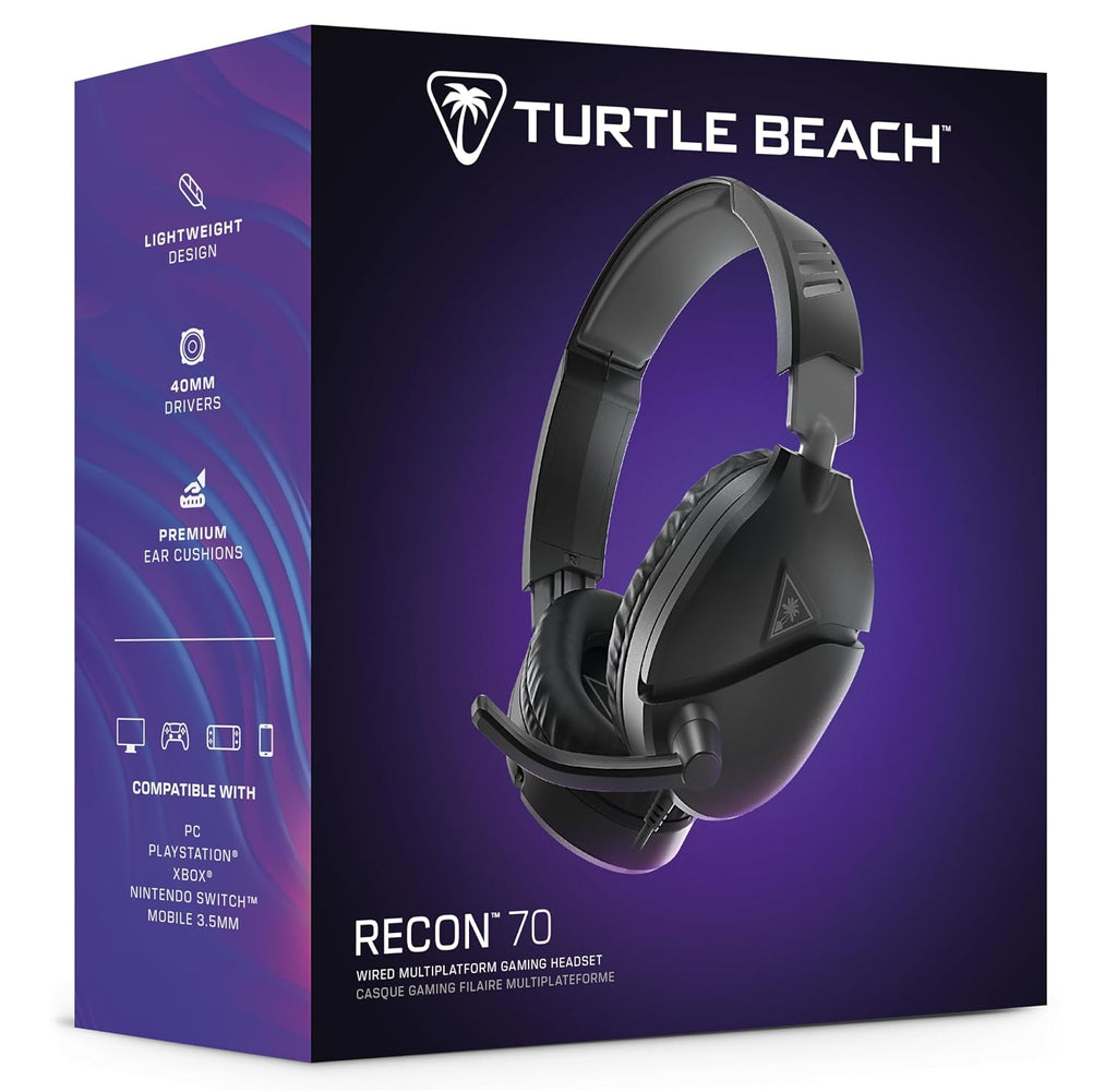 Turtle Beach Recon 70 Multiplattform-Headset Mit Kabel, PC/PS5/XBOX