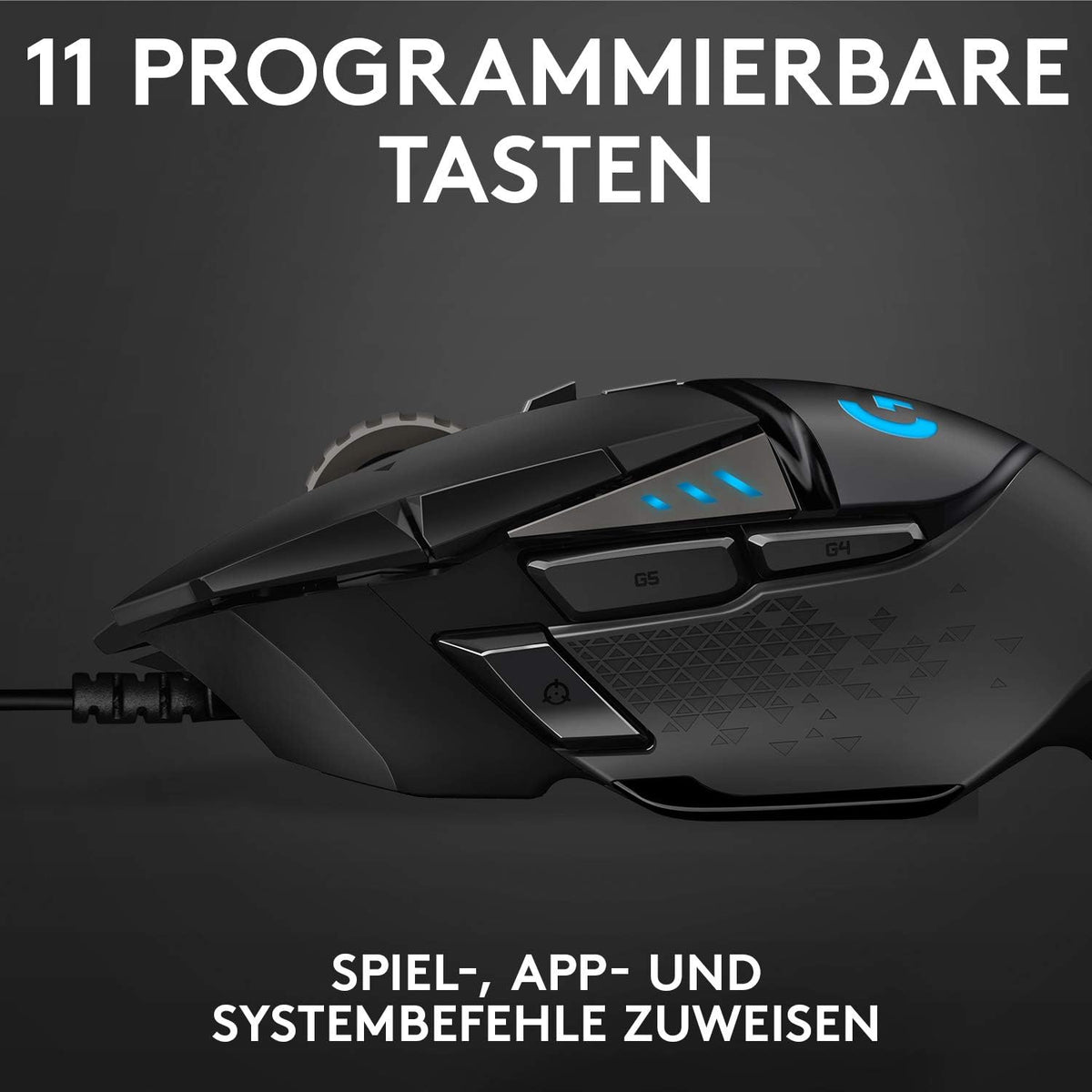 Logitech G G502 HERO High-Performance Gaming-Maus