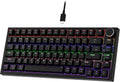 GM326 Gaming Tastatur,Mechanische Tastatur,Kabel,75 Prozent,Usb C