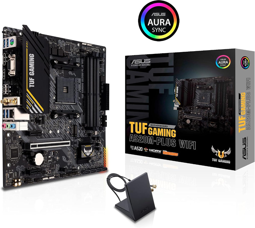 ASUS TUF Gaming A520M-PLUS Wifi Mainboard Sockel AMD A520