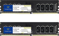 Timetec 16 GB KIT (2X8 GB) DDR4 2666 Mhz (PC4-2666V) PC4-21300 UDIMM Desktop-Ram – Non-Ecc Unbuffered, 288 Pin, 1,2 V, CL19 Dimm-Speichermodul