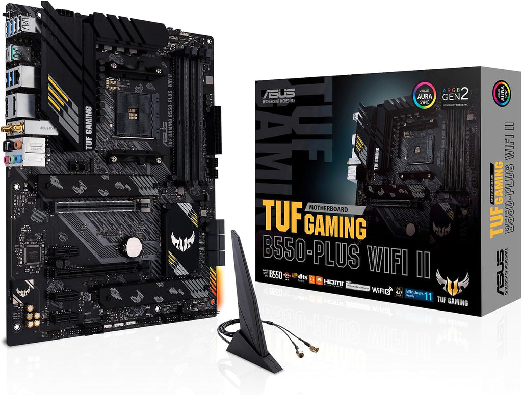 ASUS TUF Gaming B550-PLUS Wifi II Mainboard Sockel Ryzen AM4