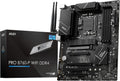 MSI PRO B760-P Wifi DDR4 Mainboard, ATX - Unterstützt Intel 12., 13. & 14. Gen Core Prozessoren, LGA 1700 - DDR4 Memory Boost 5333+Mhz/Oc, Pcie 4.0 X16 Slots, M.2 Gen4 Slots, 2.5G LAN, Wi-Fi 6E