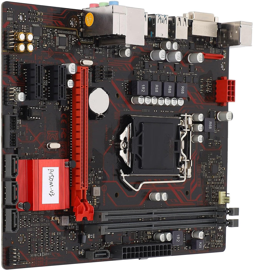 VBESTLIFE M ATX Desktop Motherboard, LGA 1151 CPU Slot DDR4 2133Mhz Speicher Für Core I7 I5 I3 Celeron 14Nm CPU, Mit PCI E 3.0 DVI -Schnittstelle